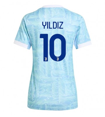 Juventus Kenan Yildiz #10 Bortatröja Dam 2025-26 Kortärmad